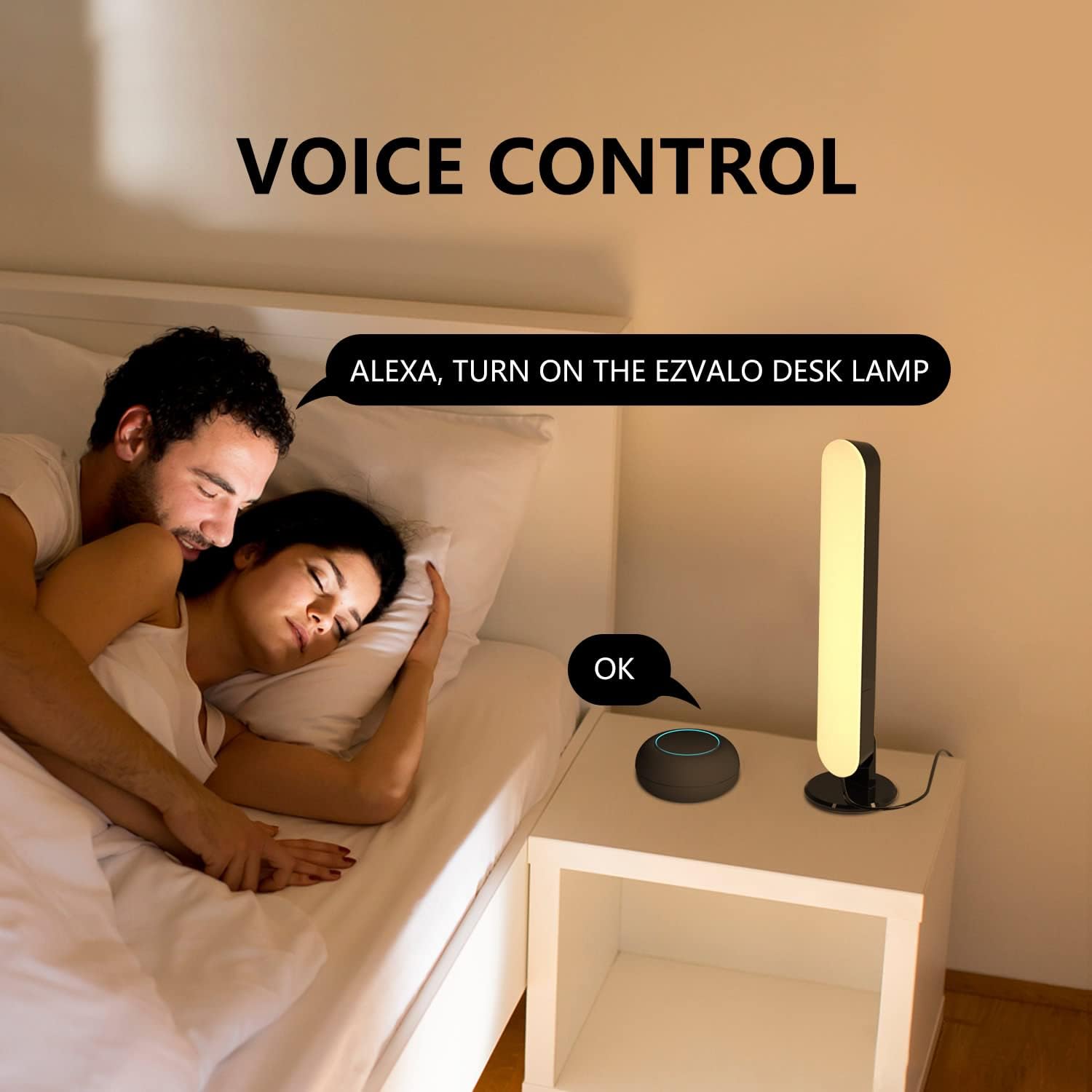 Thumbnail 3 de ALANTOP Smart Desk Lamp with WiFi APP Control – Alexa & Google Compatible, RGB + CW Lighting, Music Sync, Clip-on Design