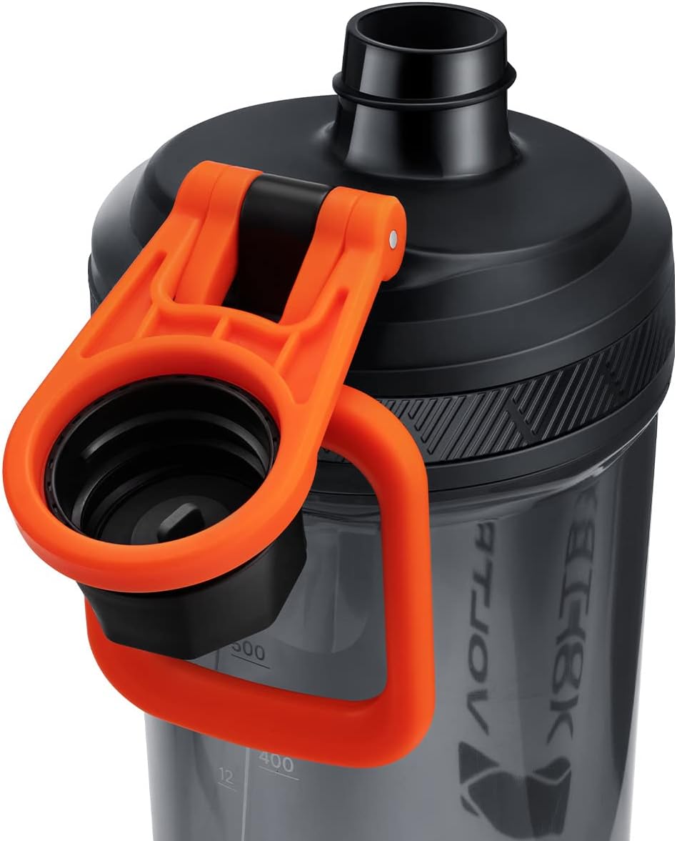 Detalle de VOLTRX Gallium USB‑C Electric Shaker 24oz 🥤