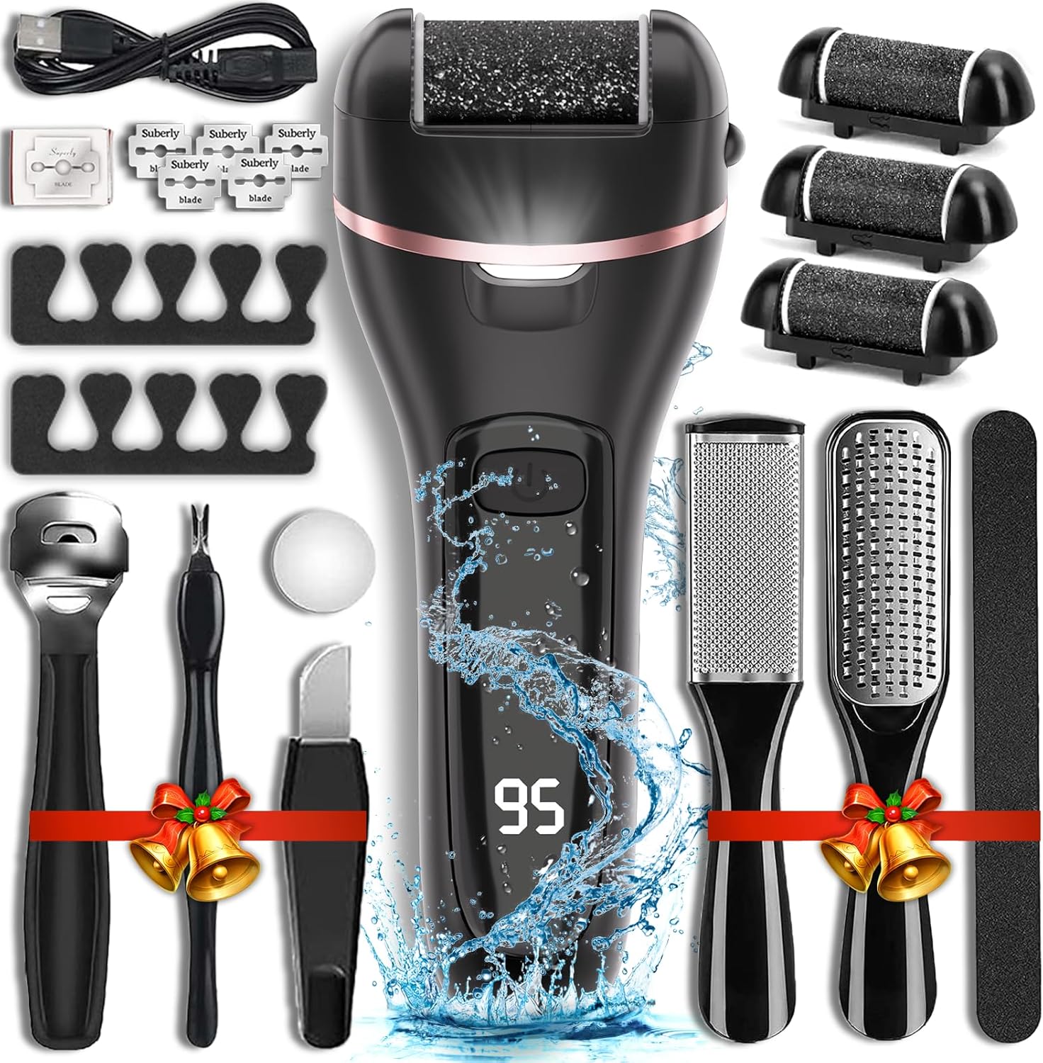 Detalle de Wea&Hea Electric Callus Remover 17 in 1 🦶