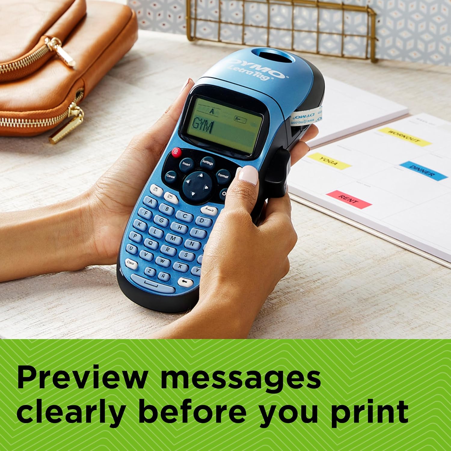 Detalle 2 de DYMO LetraTag LT-100H Handheld Label Maker