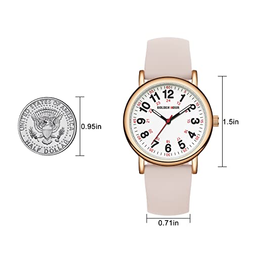 Thumbnail 4 de GOLDEN HOUR Reloj de Enfermera Impermeable: digital, lectura fácil y versátil para profesionales médicos