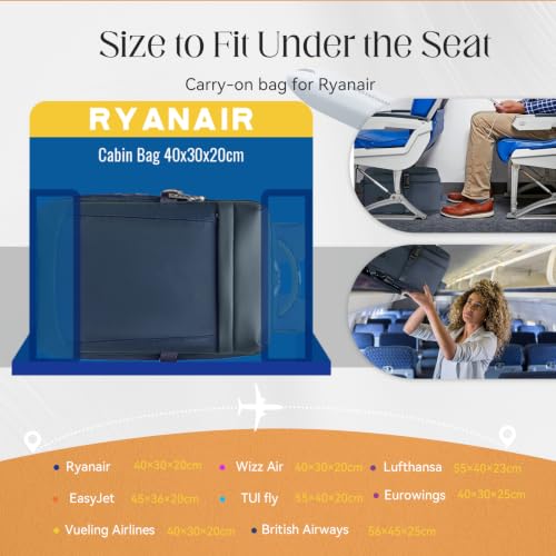 Thumbnail 1 de Xkdoai Ryanair Cabin Bag 40x30x20cm | 24L Underseat Backpack