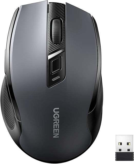UGREEN Ratón Inalámbrico Ergonómico 5 Niveles 4000 dpi 🖱️