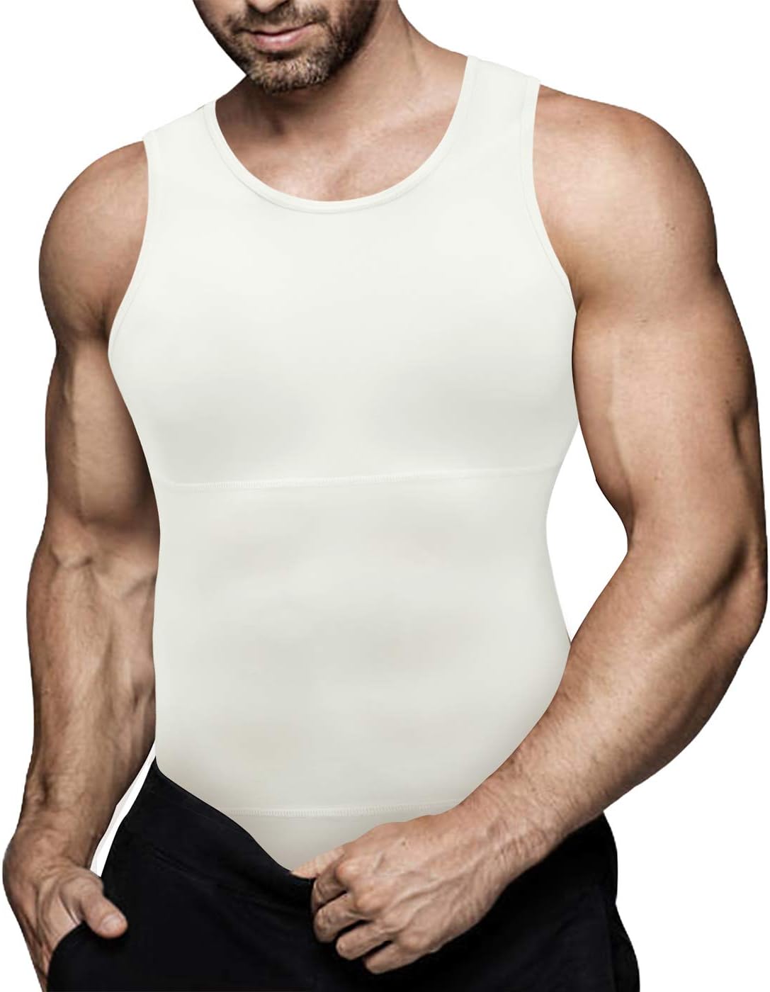 Detalle de Chumian Maglietta Compressione Uomo 60% nylon