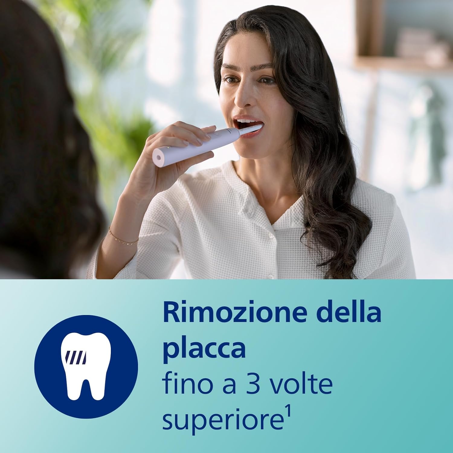 Thumbnail 1 de Philips Sonicare Serie 3100 HX3673/11 spazzolino elettrico sonico rosa con sensore di pressione, SmarTimer e QuadPacer