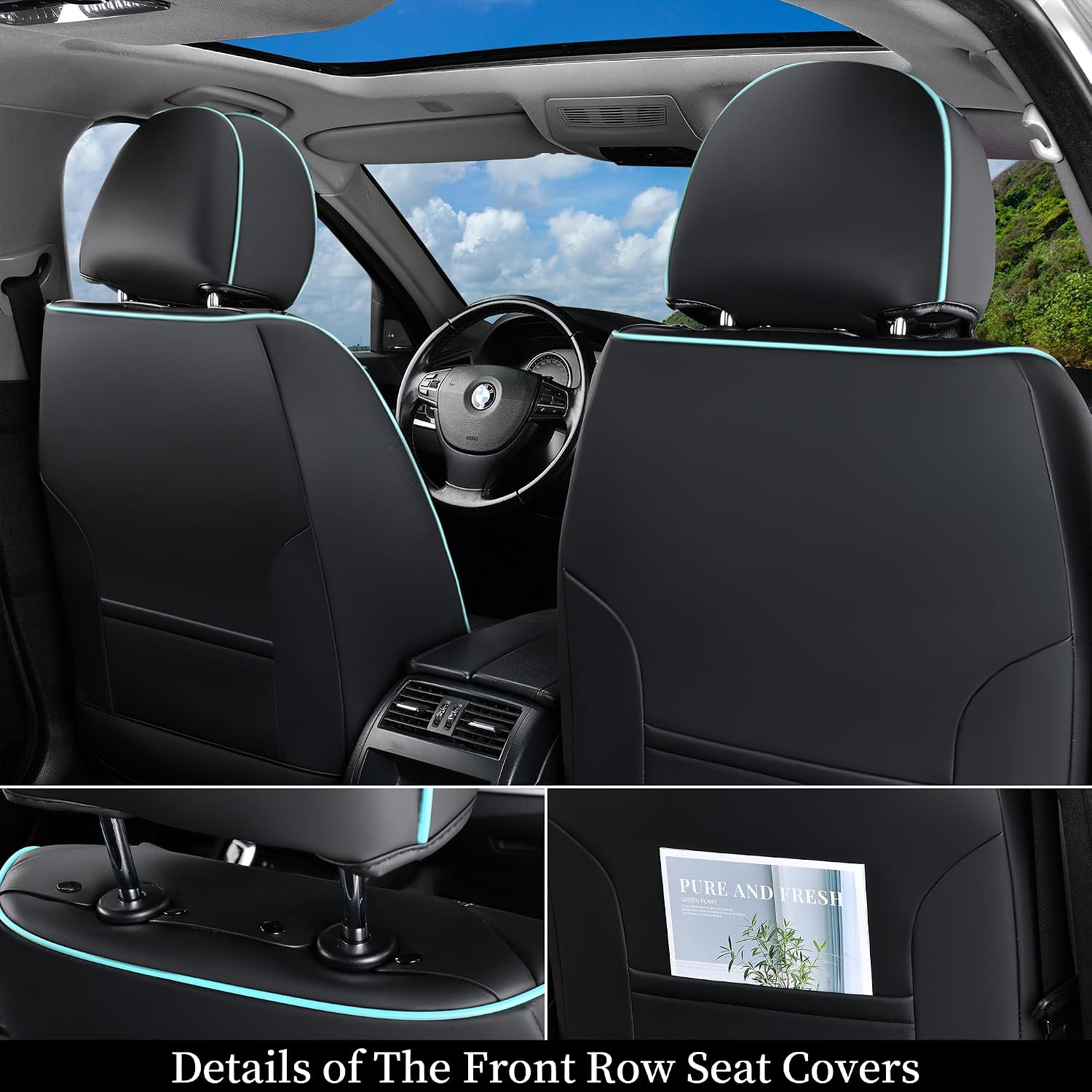 Detalle de Coverado Car Seat Covers 5-Seat Set