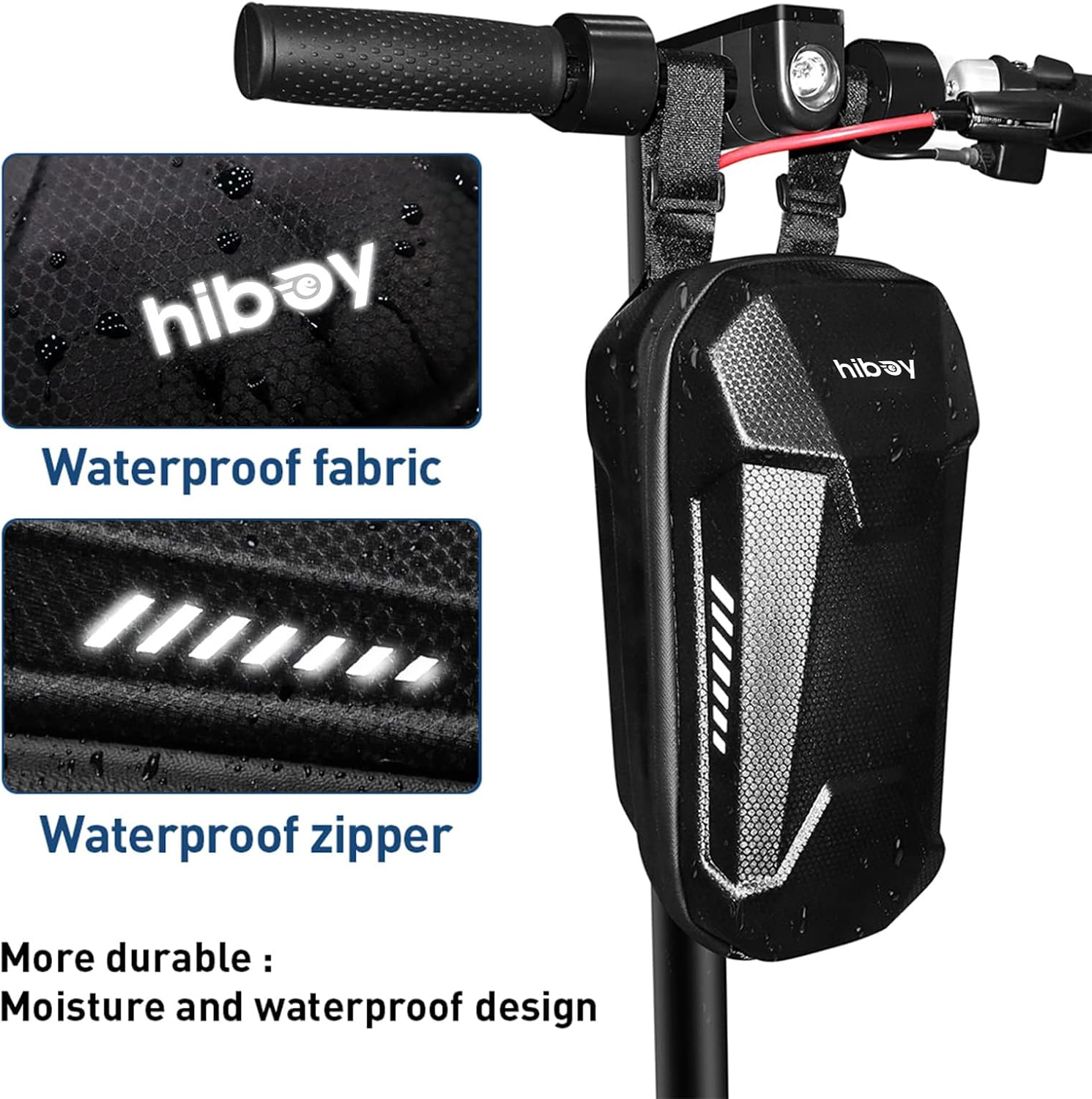 Detalle 2 de Hiboy Scooter Storage Bag 4L handlebar bag 🛴