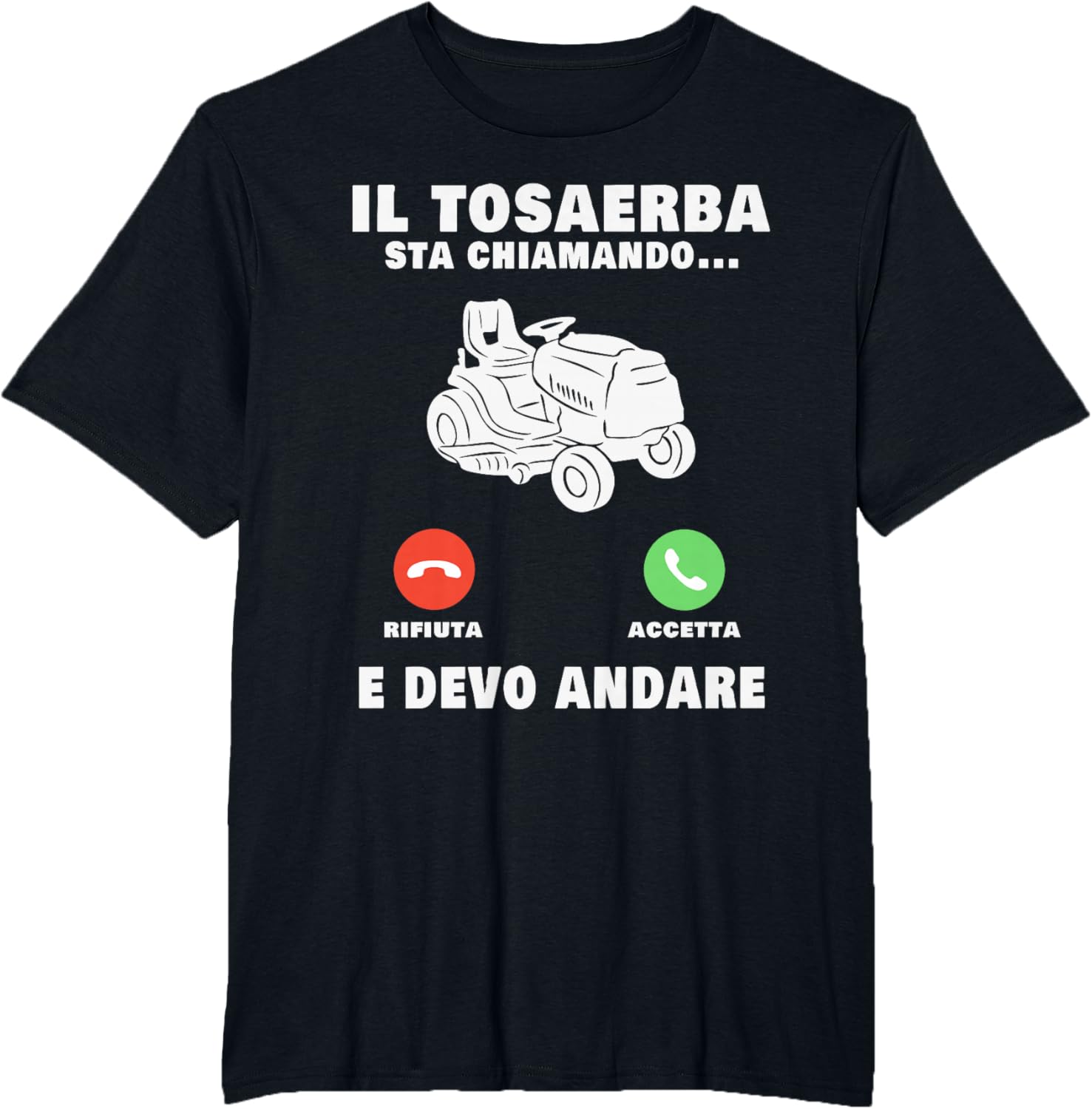 Thumbnail 3 de Maglietta Il Tosaerba sta chiamando 👕