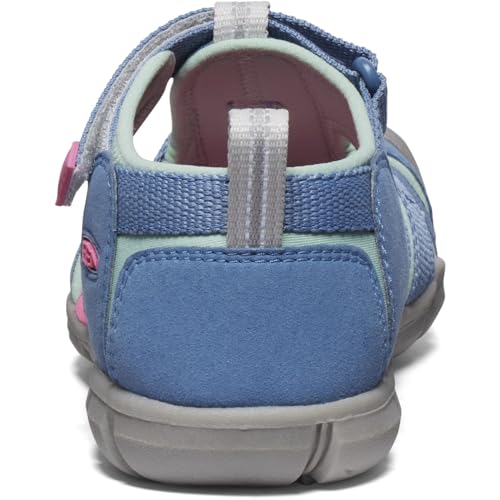 Thumbnail 6 de KEEN Unisex Kinder SEACAMP II CNX Sandal CORONET Blau/Hot Pink – robustes Wasserparadies für kleine Füße