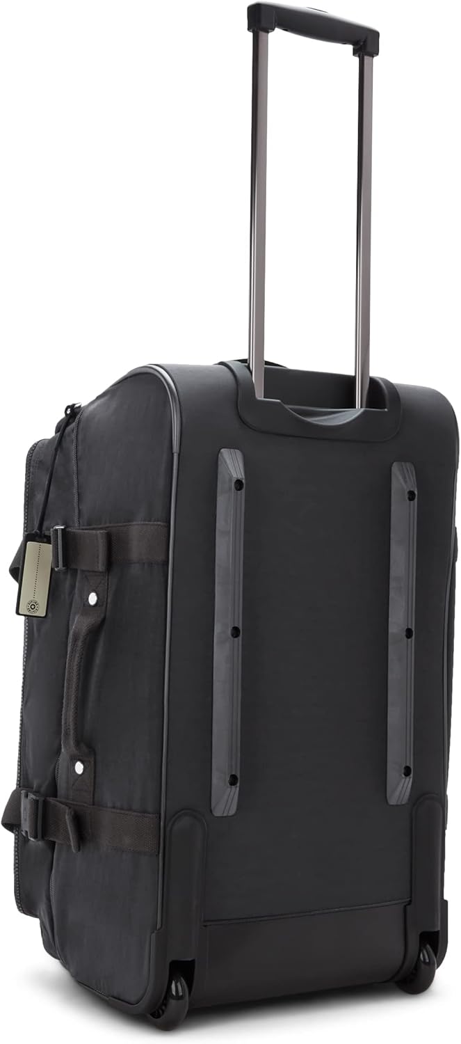 Detalle 2 de Kipling Teagan M Bolsa de Viaje con Ruedas 🧳 Negra