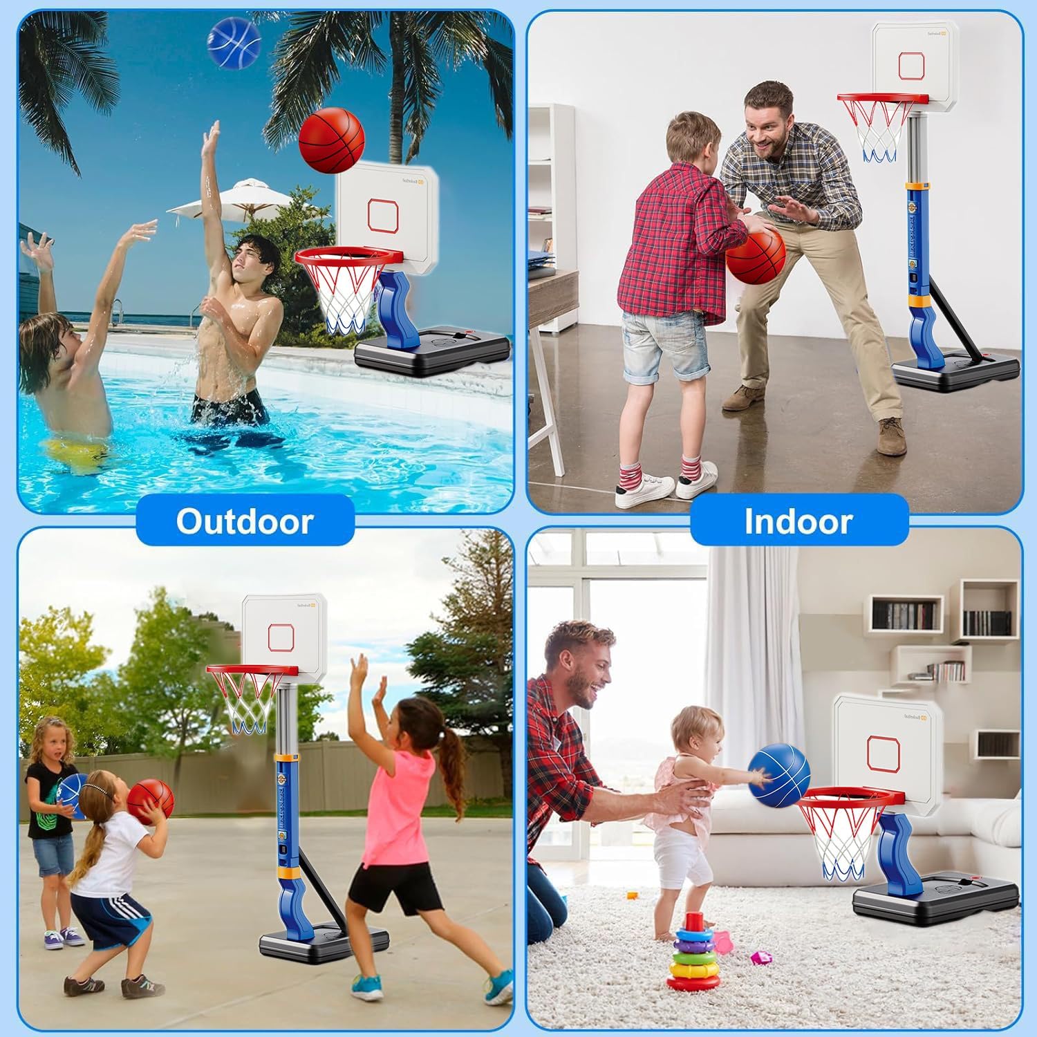 Thumbnail 5 de Basketball Hoop for Kids
