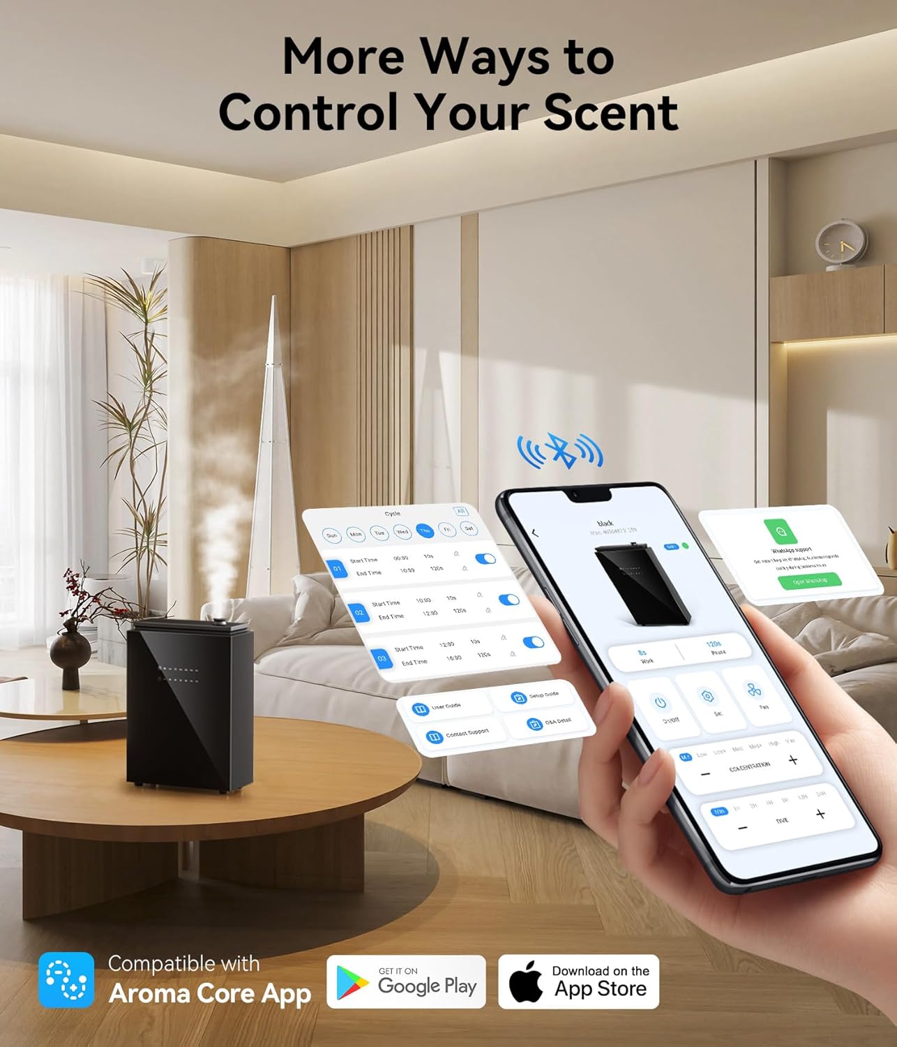 Thumbnail 2 de FYNTRA Essential Oil Diffuser — HVAC System (5,500 Sq.Ft) Waterless Diffuser for Whole Home & Large Spaces