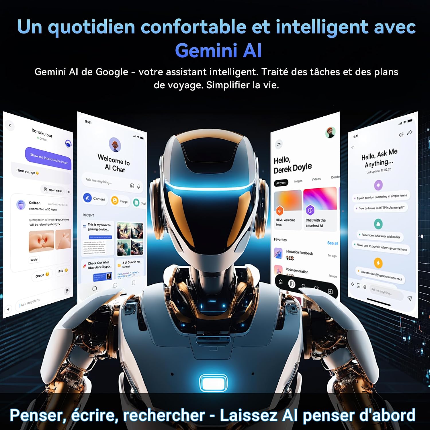 Detalle de TABWEE Android 16 Tablette avec Clavier – 11 pouces, 24Go+128Go et accessoires