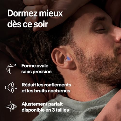 Thumbnail 1 de Alpine SleepDeep – Bouchons d'Oreilles Dormeurs Côté (27 dB, Pack Multisize)