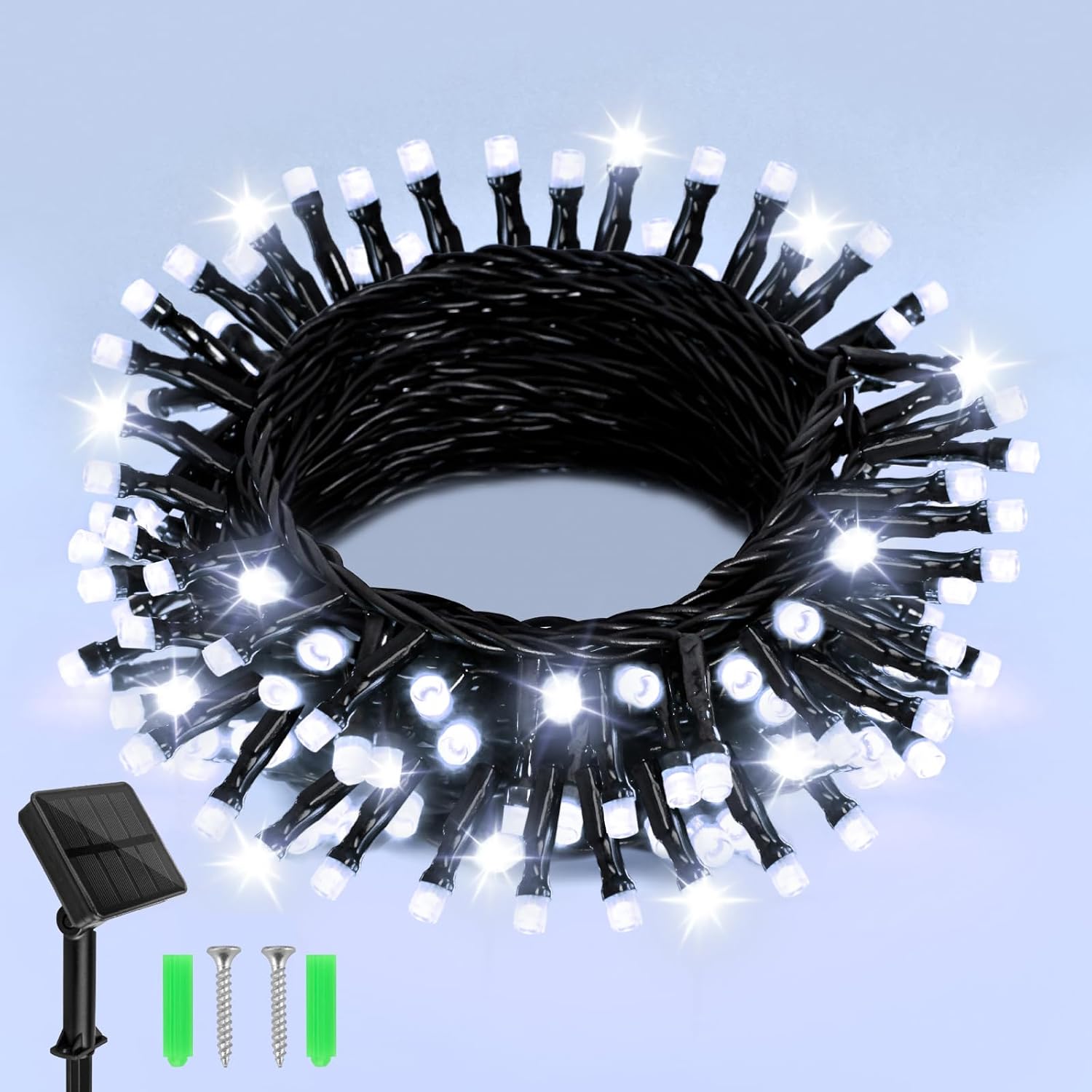 Detalle de Dalugo 5m Solar String Lights 🌟