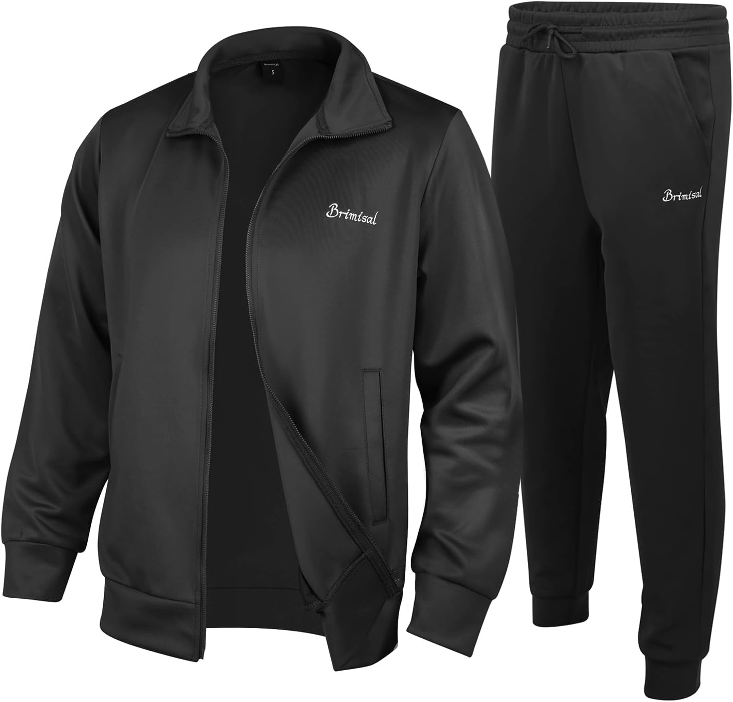 Thumbnail 5 de Brimisal Men's 2-Piece Tracksuit set — full-zip jogger