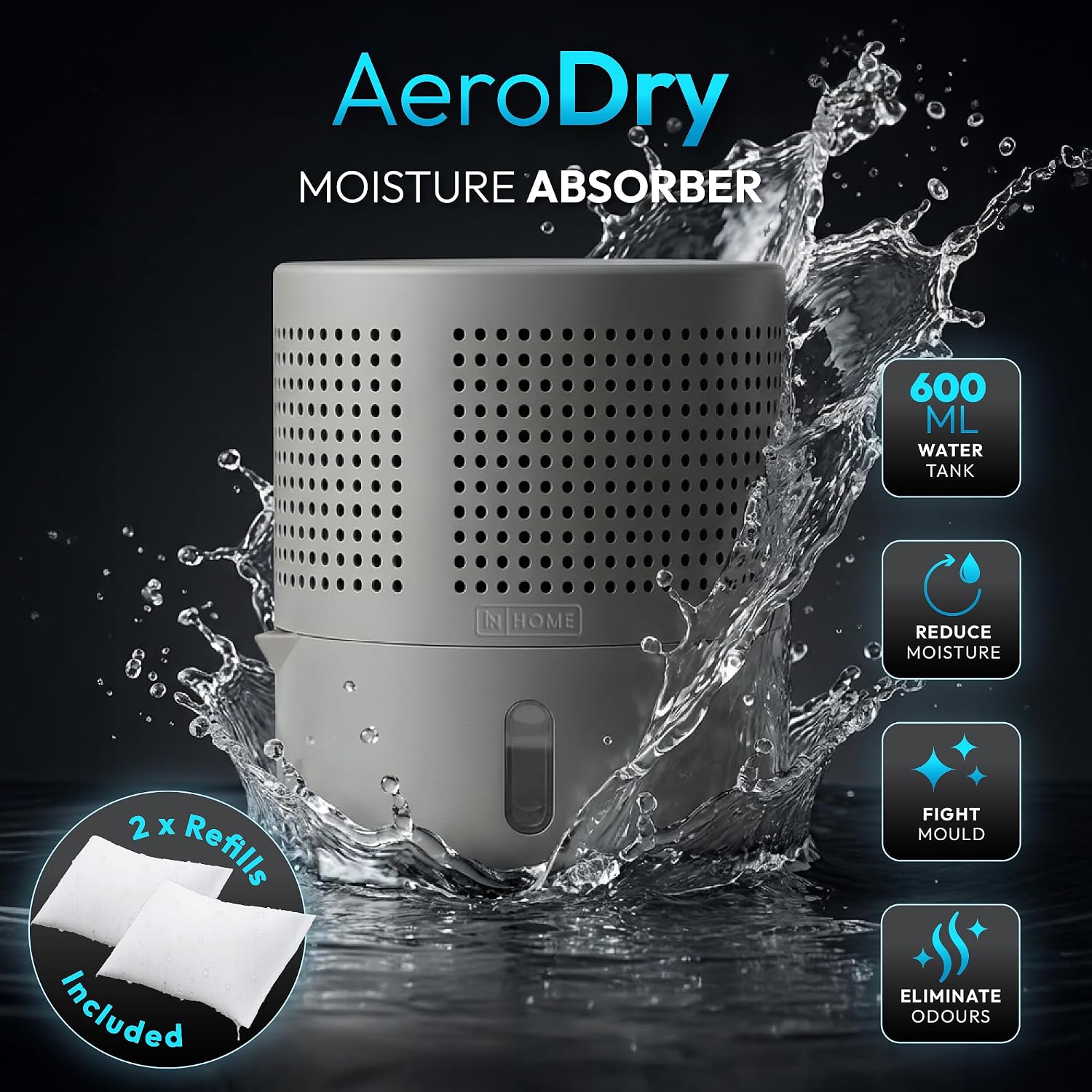 Thumbnail 1 de iN Dehumidifiers for Home Silent Dehumidifier