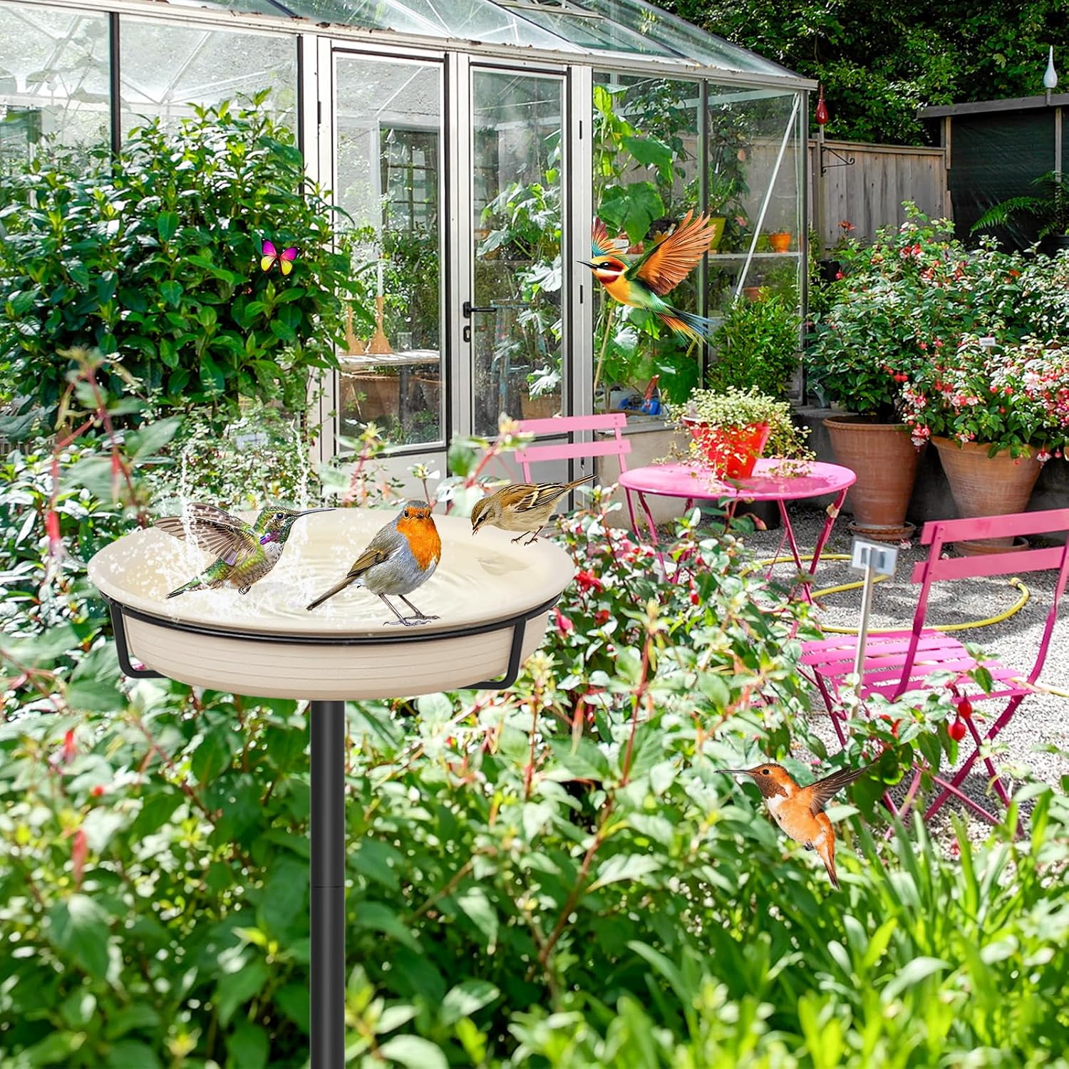 Thumbnail 6 de YALINKA Bird Bath, 39-Inch