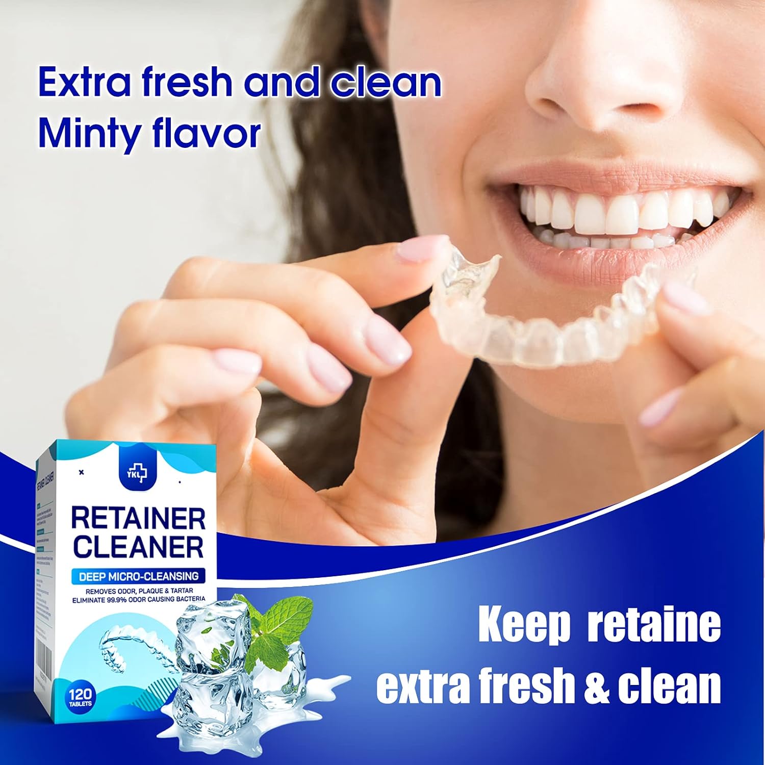 Thumbnail 6 de Retainer Denture Cleaner Tablets 120 pcs