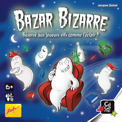 Detalle 2 de GIGAMIC - Bazar Bizarre: Jeu de Défis Visuels, 2–8 joueurs, dès 6 ans