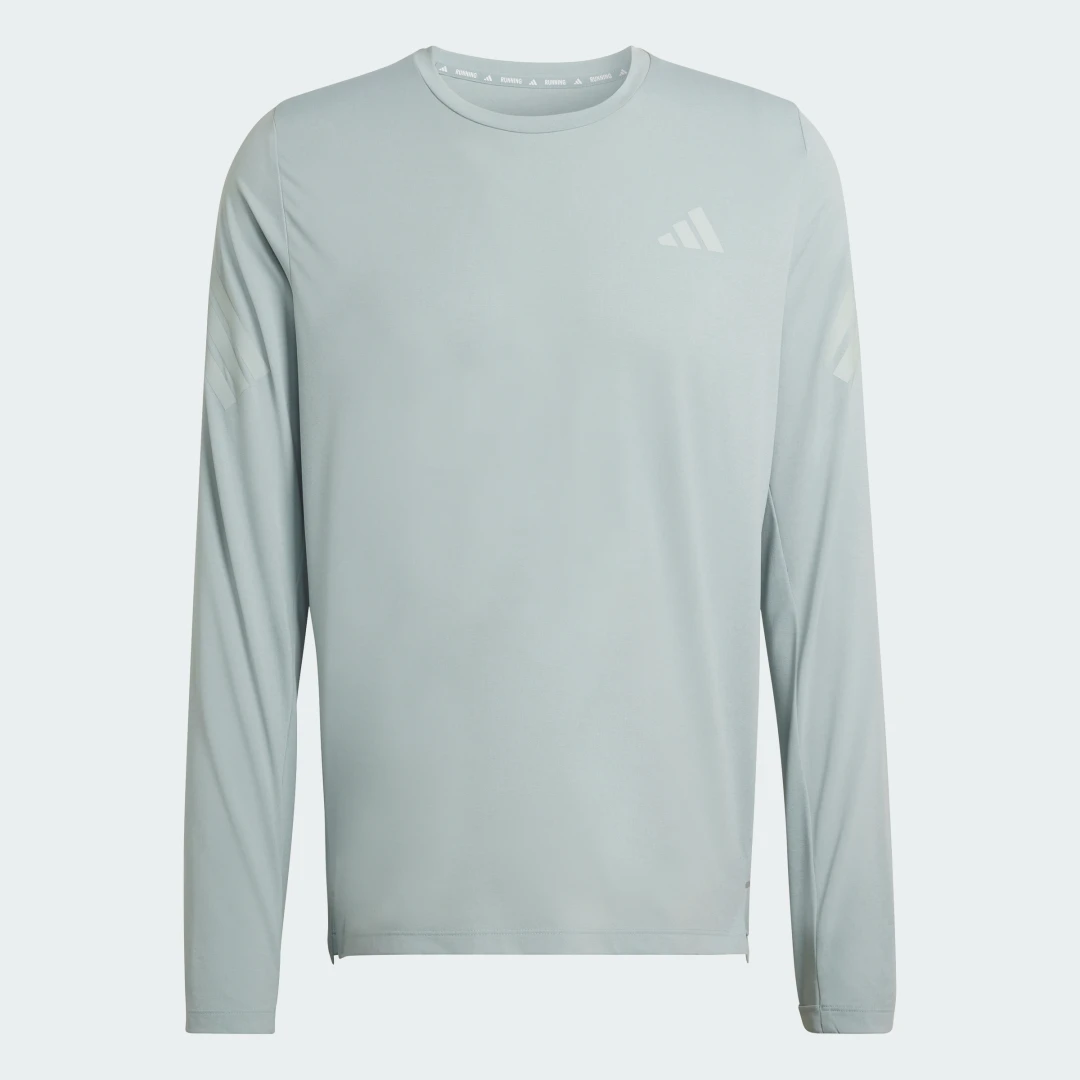 Detalle 2 de Camiseta técnica de running manga larga adi365 Iconic/// de Adidas — versión verde