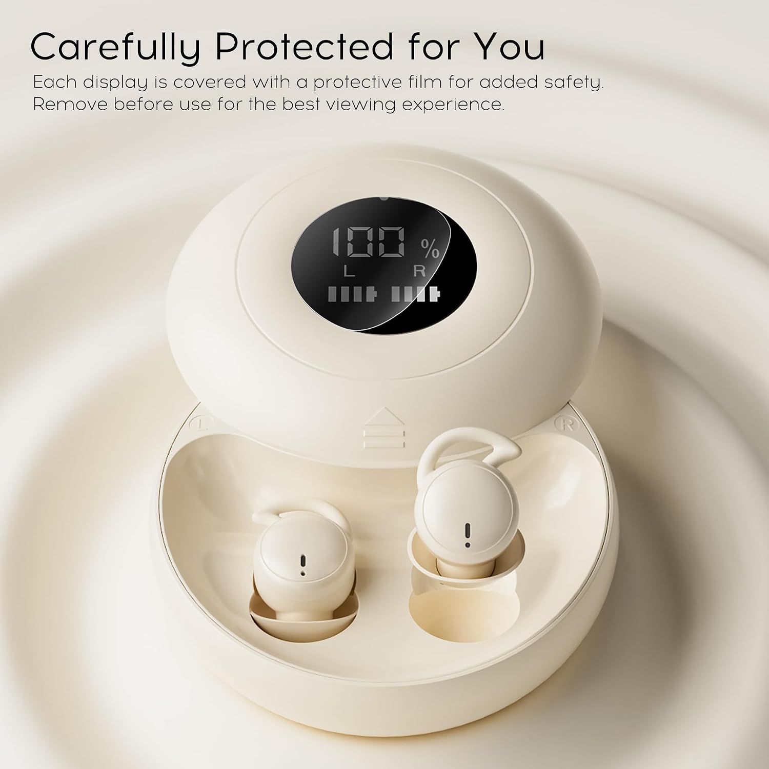 Thumbnail 6 de sunvito Sleep Earbuds for Side Sleepers – Mini Invisible Wireless Earphones (Beige)