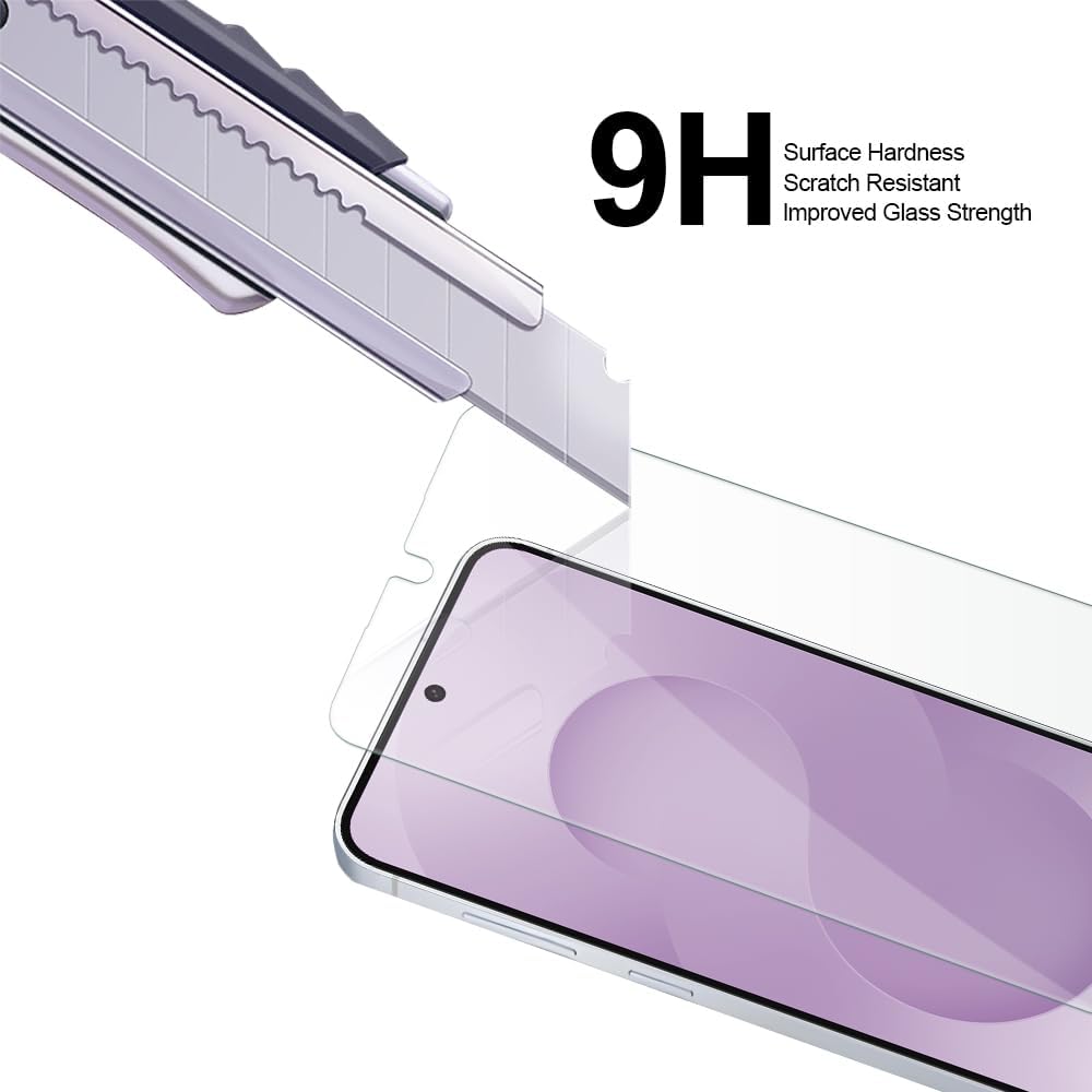 Thumbnail 3 de Supershieldz S26 Tempered Glass Screen Protector for Galaxy S26, 3-Pack, 9H