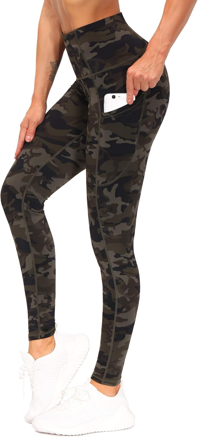 Thumbnail 4 de THE GYM PEOPLE Thick High Waist Yoga Pants with Pockets — Tummy Control leggings 🧘♀