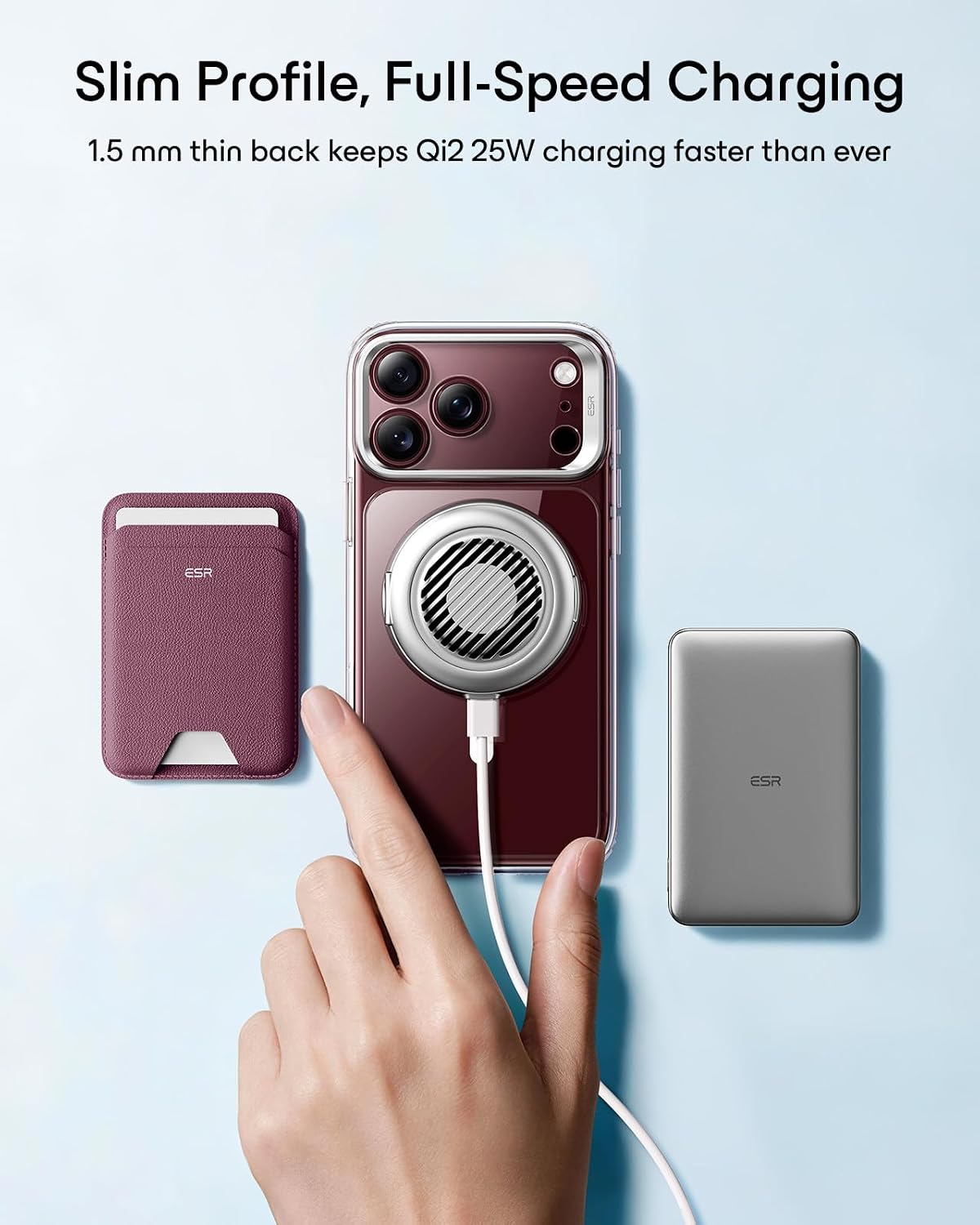 Thumbnail 6 de ESR iPhone 17 Pro MagSafe protective case with kickstand