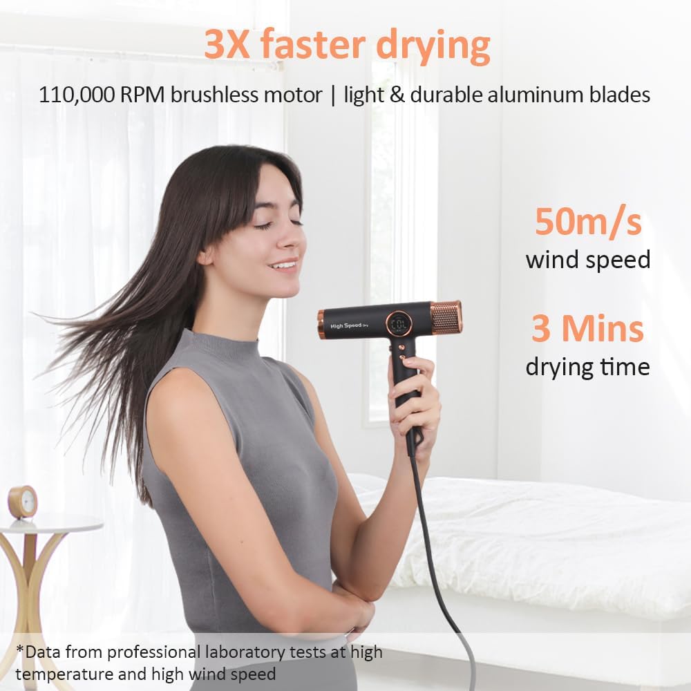 Thumbnail 1 de Faszin Professional Hair Dryer 200M ions