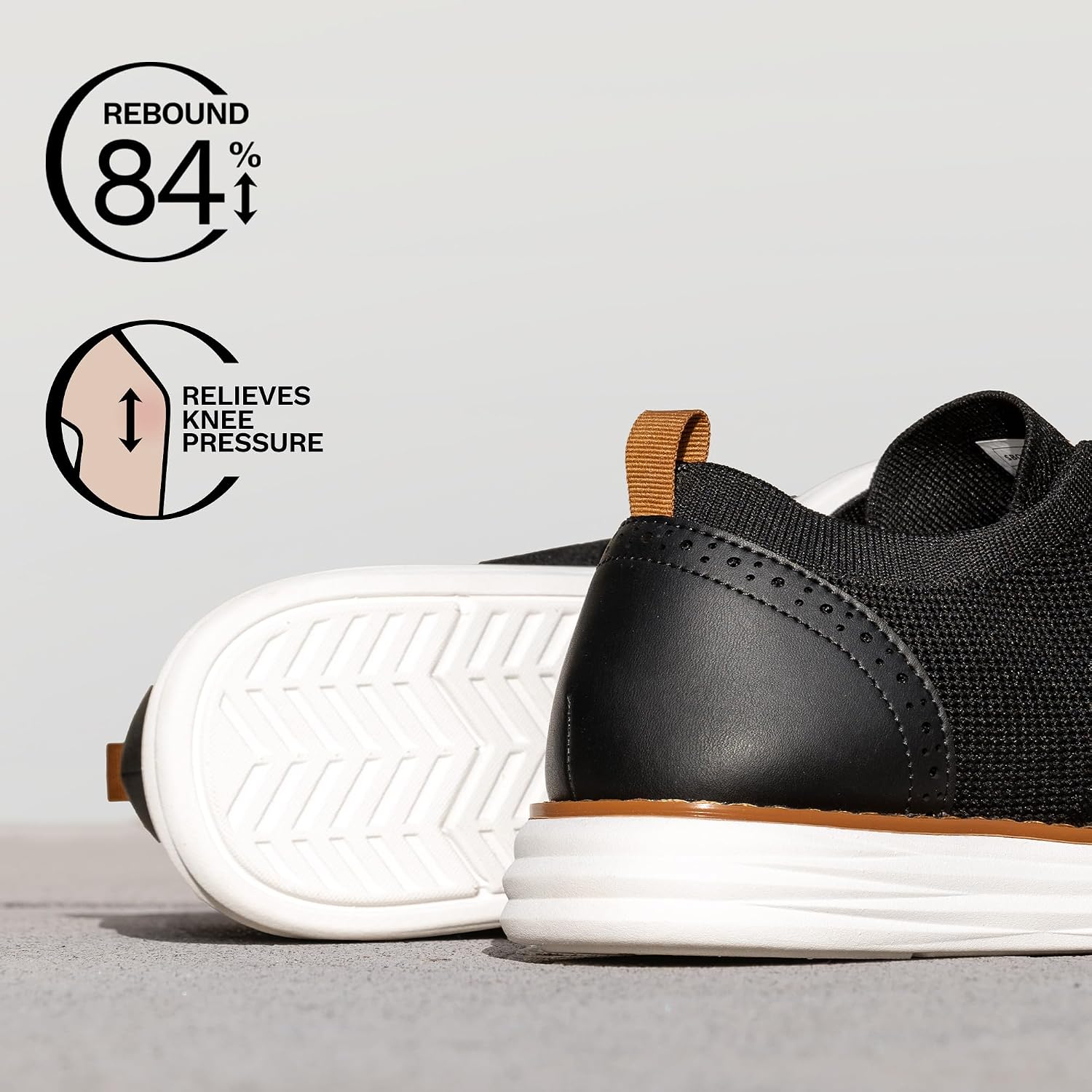 Thumbnail 4 de Bruno Marc KnitFlex Anzugschuhe für Herren