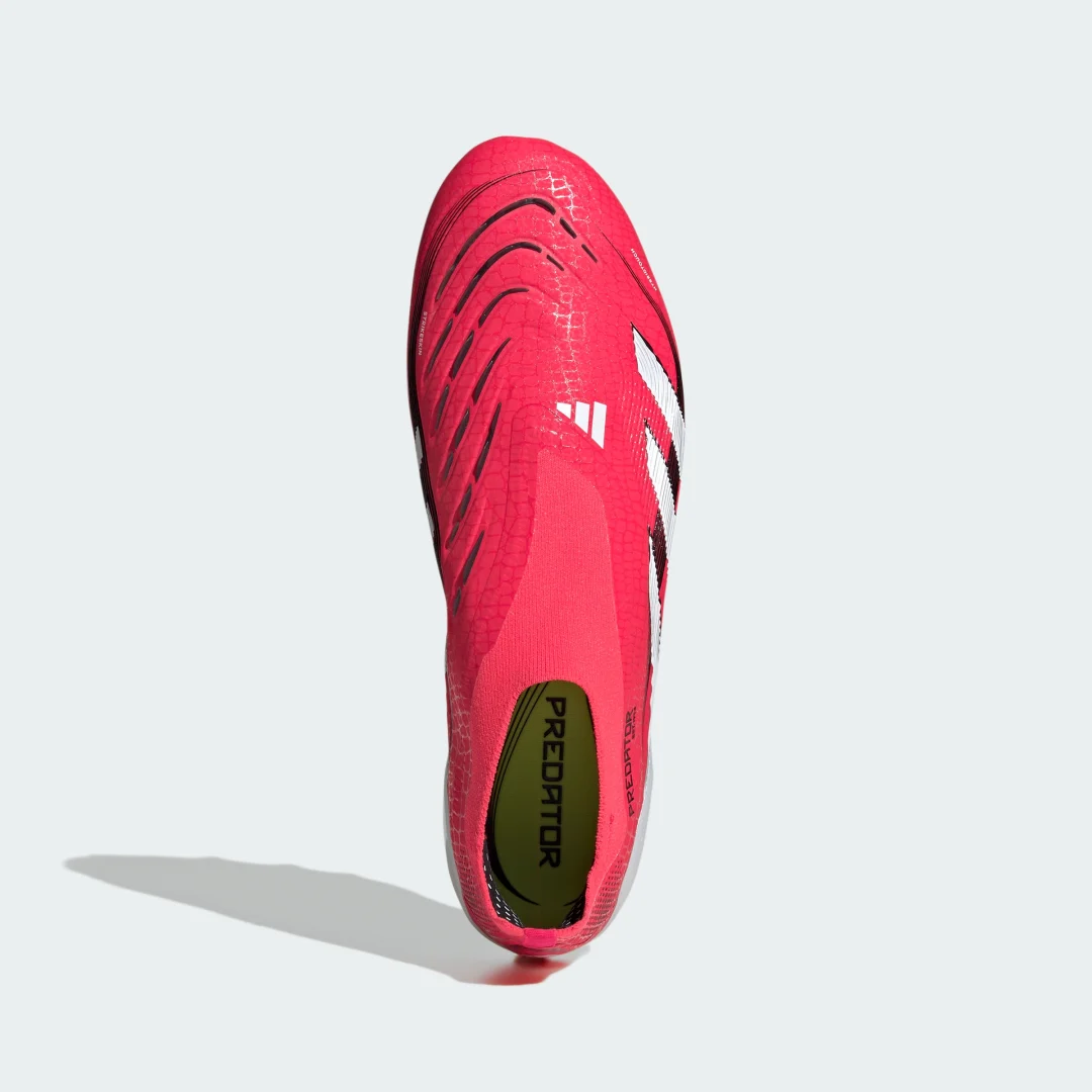 Thumbnail 2 de Adidas Predator Elite Laceless para césped artificial — Bota de fútbol en rojo