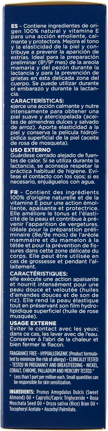 Detalle de Rilastil Olio Smagliature 100 ml: olio emolliente lenitivo e protettivo per la pelle