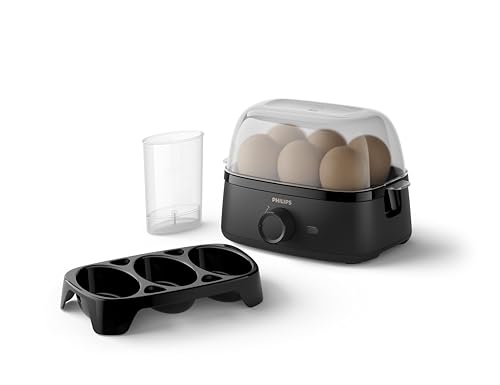 Detalle de Philips 3000 Cuece Huevos Eléctrico: 6 unidades, 400 W