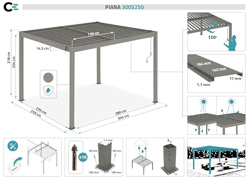 Thumbnail 1 de Cazeboo pérgola bioclimática de aluminio