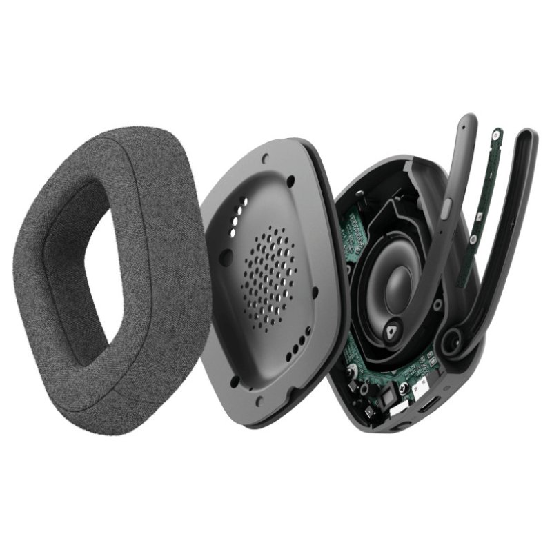 Detalle de Logitech Zone Vibe Auriculares Inalámbricos Grafito Versión Teams
