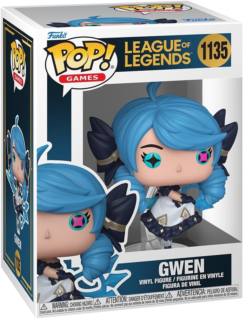 Detalle de Funko Pop! Games: Gwen de League of Legends — Figurine vinyle à collectionner, 9,5 cm