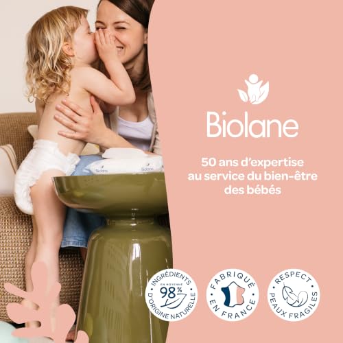 Thumbnail 7 de BIOLANE Lingettes Visage et Mains – Lot 192 lingettes (3 x 64) pour bébé