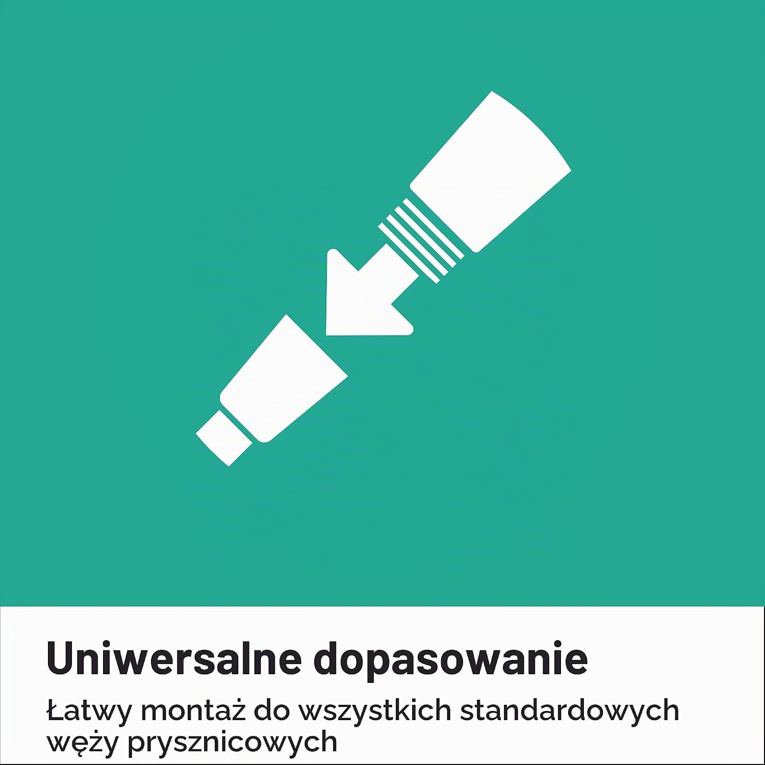 Detalle de hansgrohe FixFit Fine S 28882000 – chromowane przyłącze węża z zaworem zwrotnym