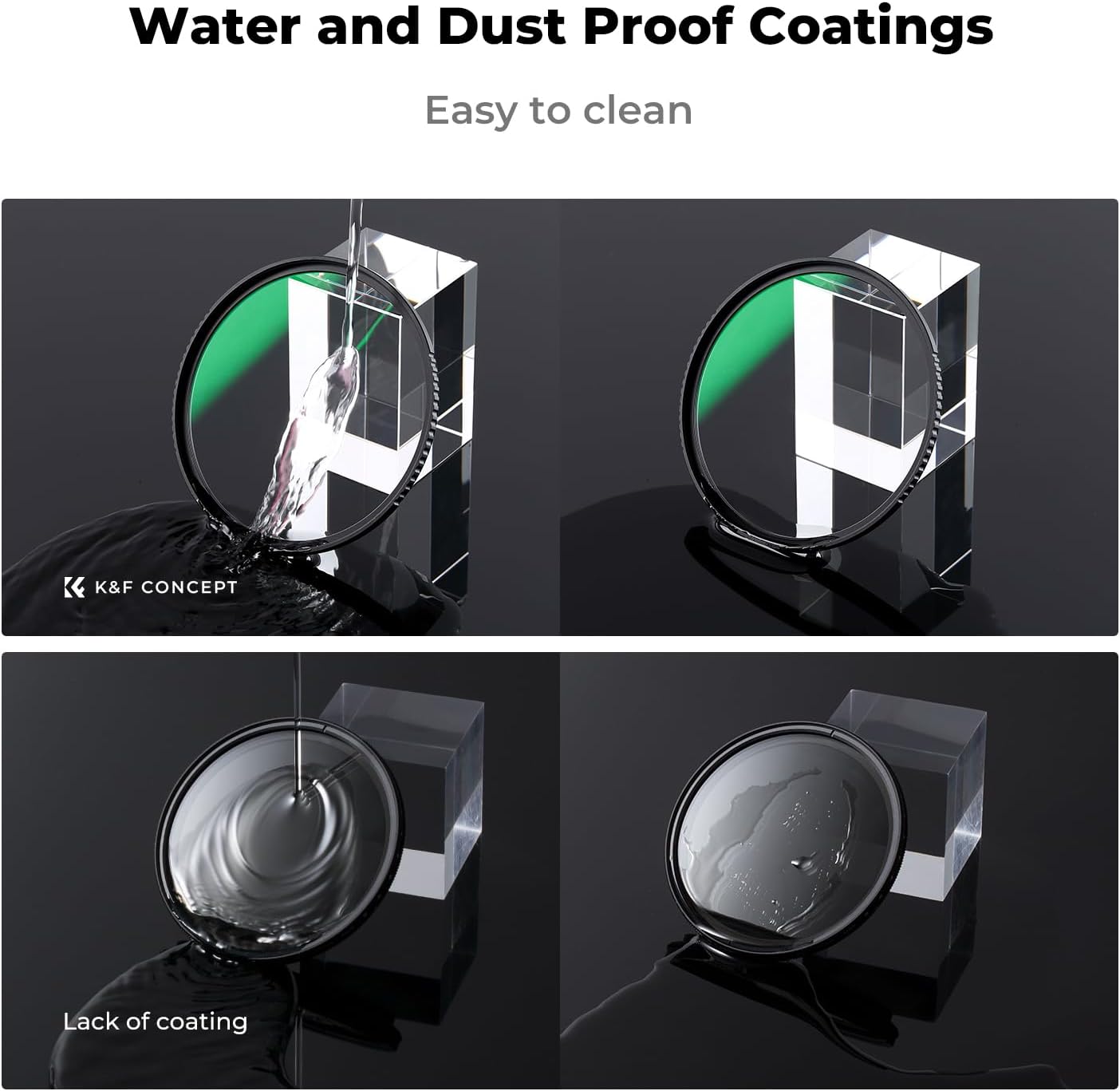 Thumbnail 5 de K&F CONCEPT Nano-Dazzle 52MM Filtro UV