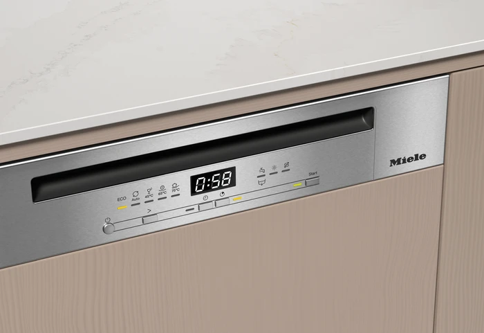 Detalle de Miele G 5811 SCi Active Plus teilintegrierte Spülmaschine in Grau