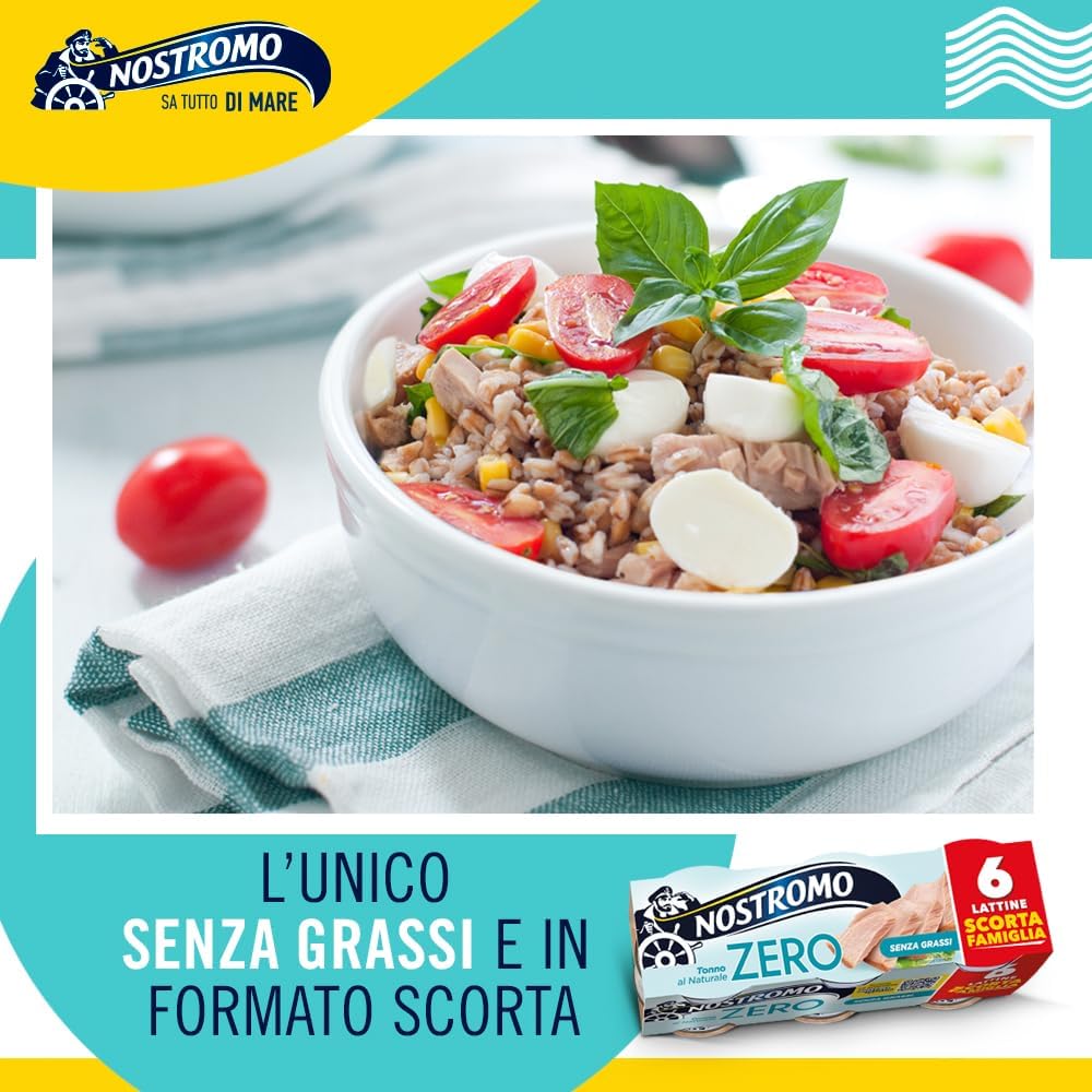 Thumbnail 6 de Nostromo Tonno al Naturale 65g – Confezione Scorta 60 Lattine (10 x 6) senza grassi, sgocciolato e pronto da gustare