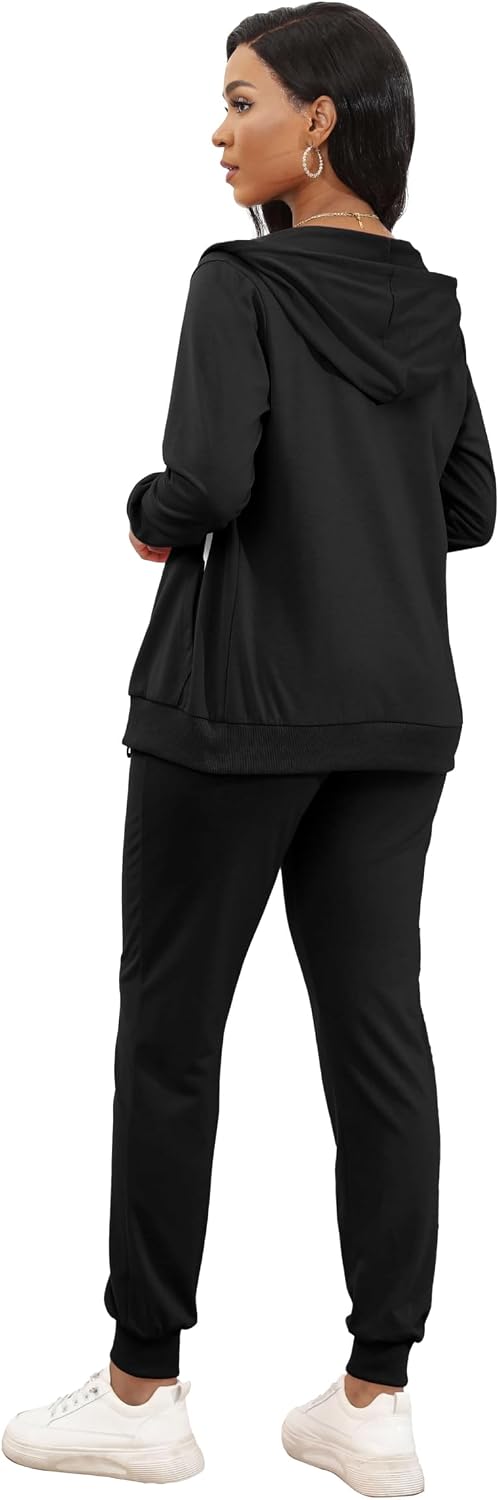 Detalle 2 de CLOCOR Track Suits for Women Set casual 2-piece sweatsuit
