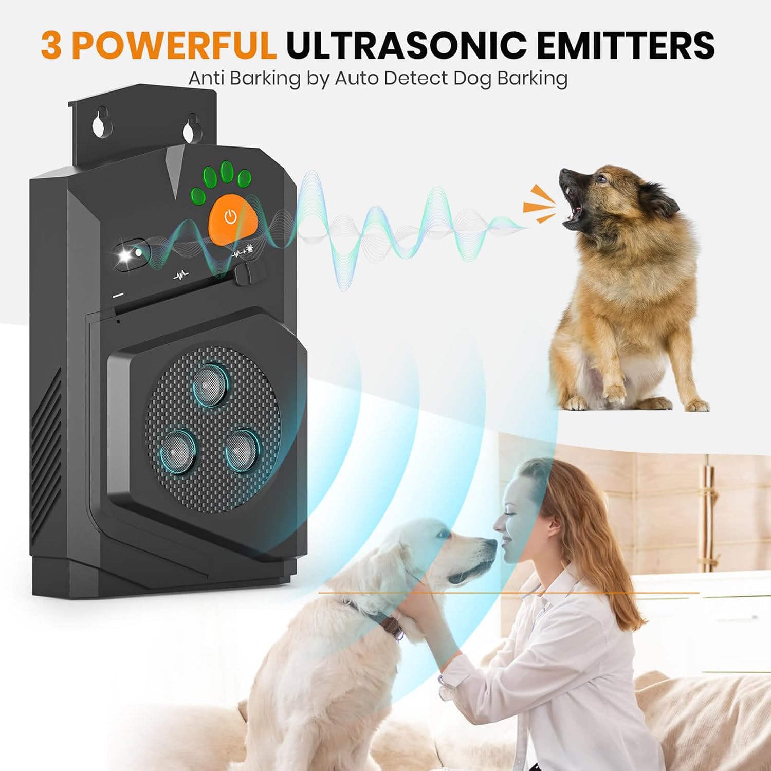 Detalle de Honey Paws Anti Barking Device 15M range