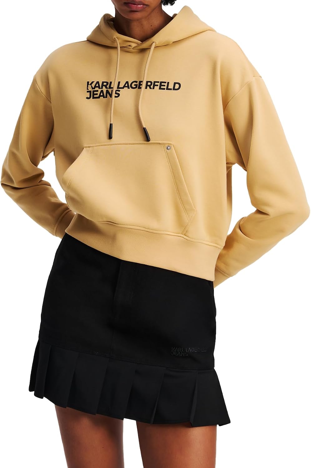 Karl Lagerfeld Jeans Donna Regular Logo Hoodie