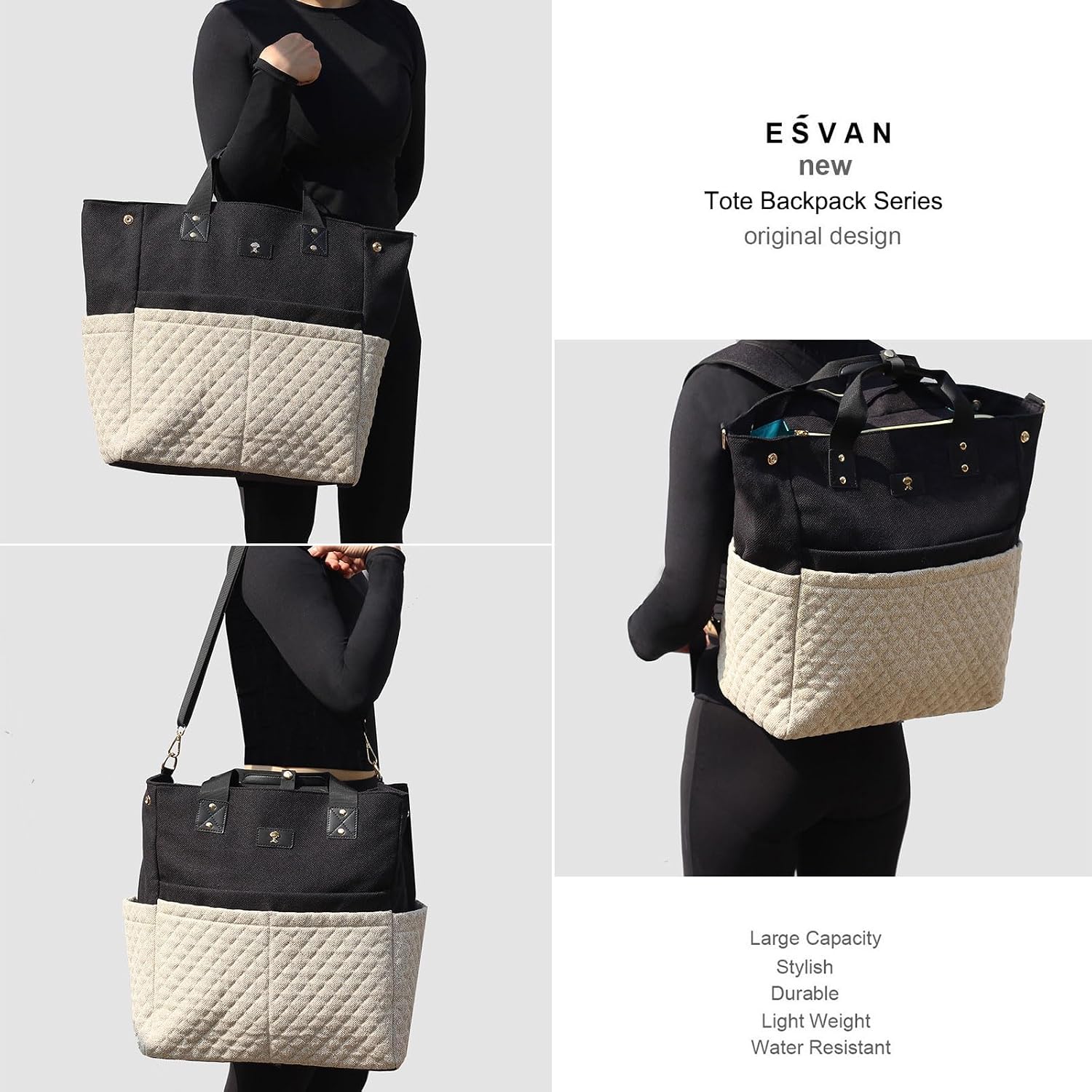 Detalle 1 de ESVAN Diaper Backpack 20L