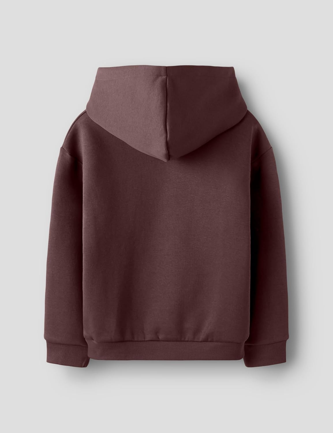 Thumbnail 2 de Name It Mädchen Nkfkarlie Ls RLX SWE Wh Bru (1er Pack) – Sweatshirt mit Kapuze, locker geschnitten