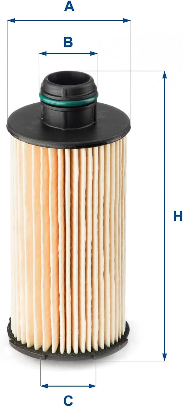 Detalle 2 de UFI Filters 25.160.00 filtre huile 130mm đź›
