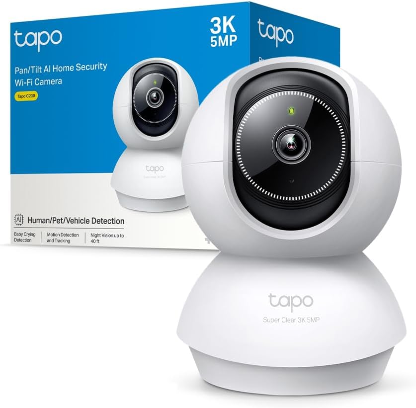 Detalle de Tapo C230 Telecamera Wi‑Fi interna 5 MP 3K con visione notturna