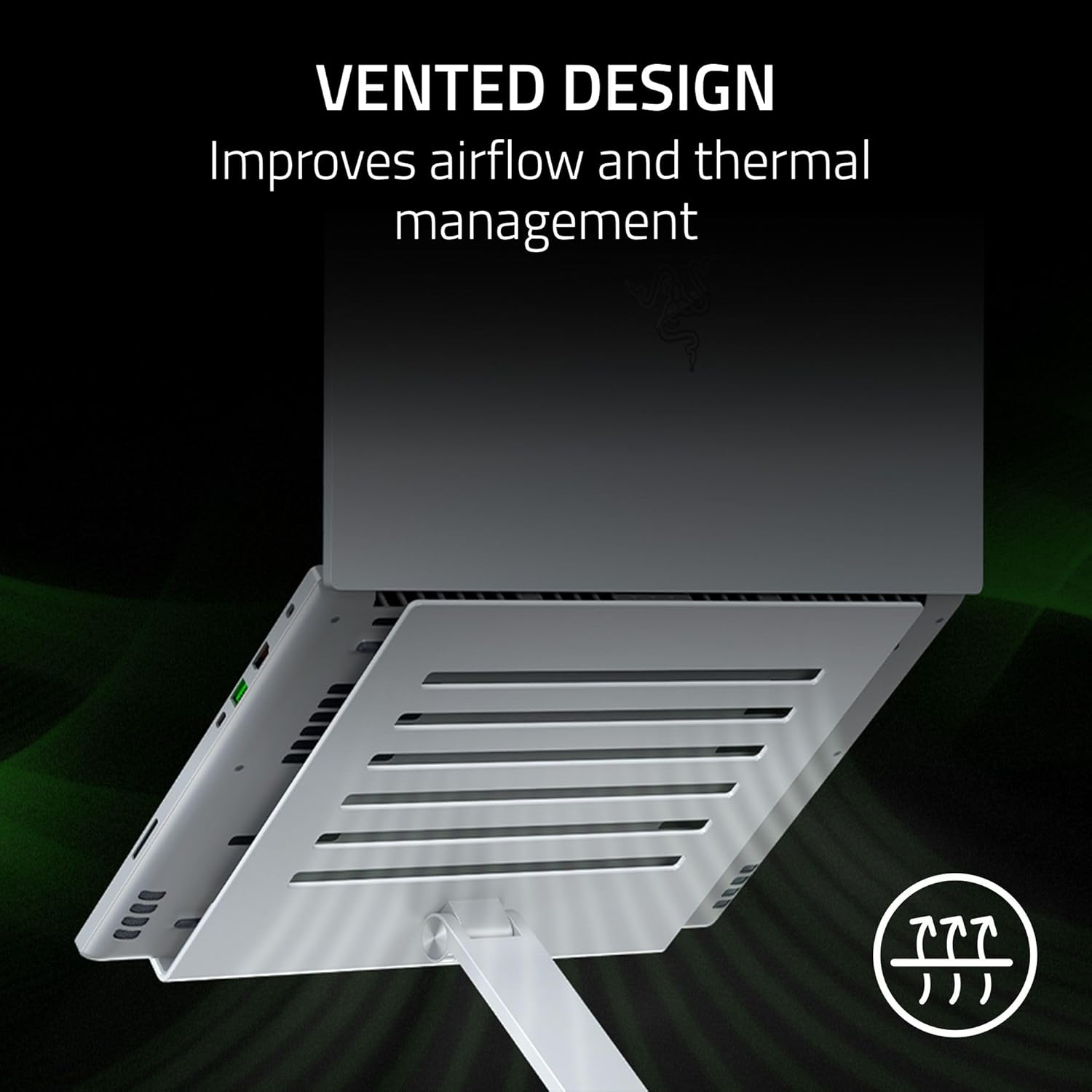 Detalle de Razer Adjustable Laptop Stand – Ergonomic Height & Tilt for Laptops up to 18